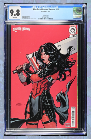 Absolute Wonder Woman #18 Cover B Terry Dodson Variant | CGC 9.8