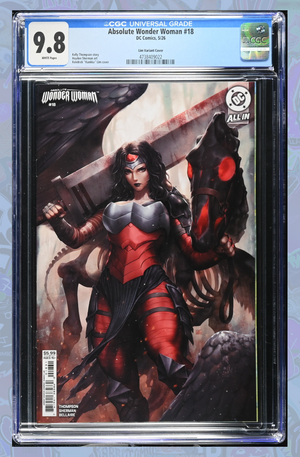 Absolute Wonder Woman #18 Cover C Kendrick Kunkka Lim Variant | CGC 9.8