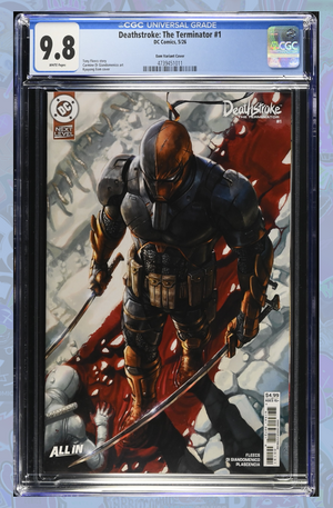 Deathstroke The Terminator #1 Cover C Kyuyong Eom Card Stock Variant | CGC 9.8
