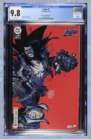 Lobo #1 Cover D Jorge Corona Next Level Card Stock Variant | CGC 9.8
