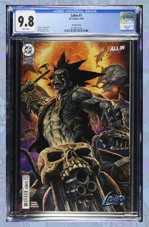 Lobo #1 Cover B Lee Bermejo Card Stock Variant | CGC 9.8