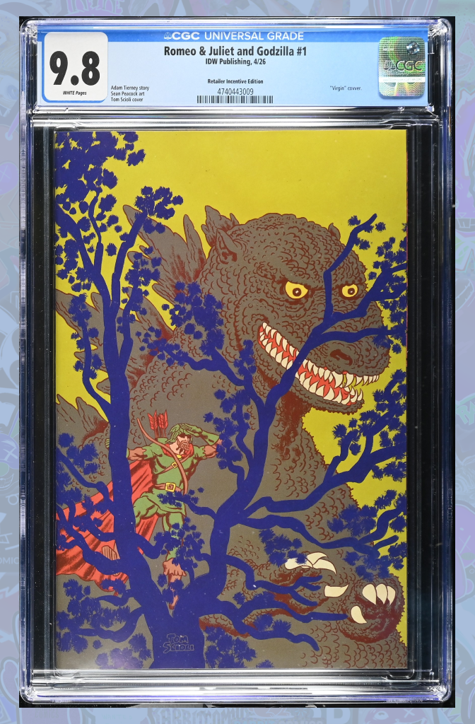 Godzillas Monsterpiece Theatre Presents: Romeo & Juliet & Godzilla 1:10 Ratio | CGC 9.8