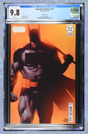 Absolute Batman #19 Cover B Ben Oliver Card Stock Variant | CGC 9.8