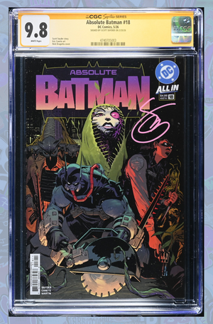 Absolute Batman #18 Cover A Dragotta  | CGC SS 9.8
