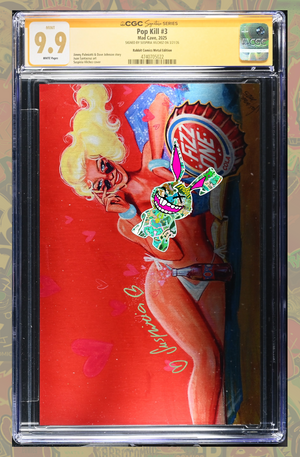 Pop Kill #3 (Of 4) | Suspiria Spicy Metal Variant | Rabbit Exclusive | CGC SS 9.9