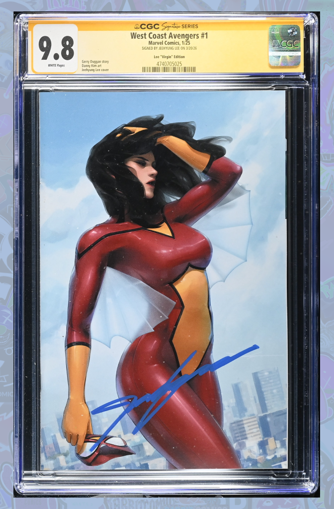 West Coast Avengers #1 | Jeehyung Lee 1:50 Ratio | Signed by Jeehyung Lee | CGC SS 9.8