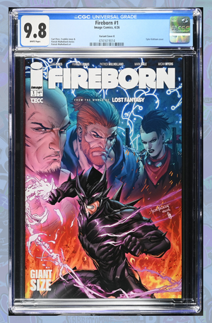 Fireborn #1 Cover K Tyler Kirkham Variant | CGC 9.8