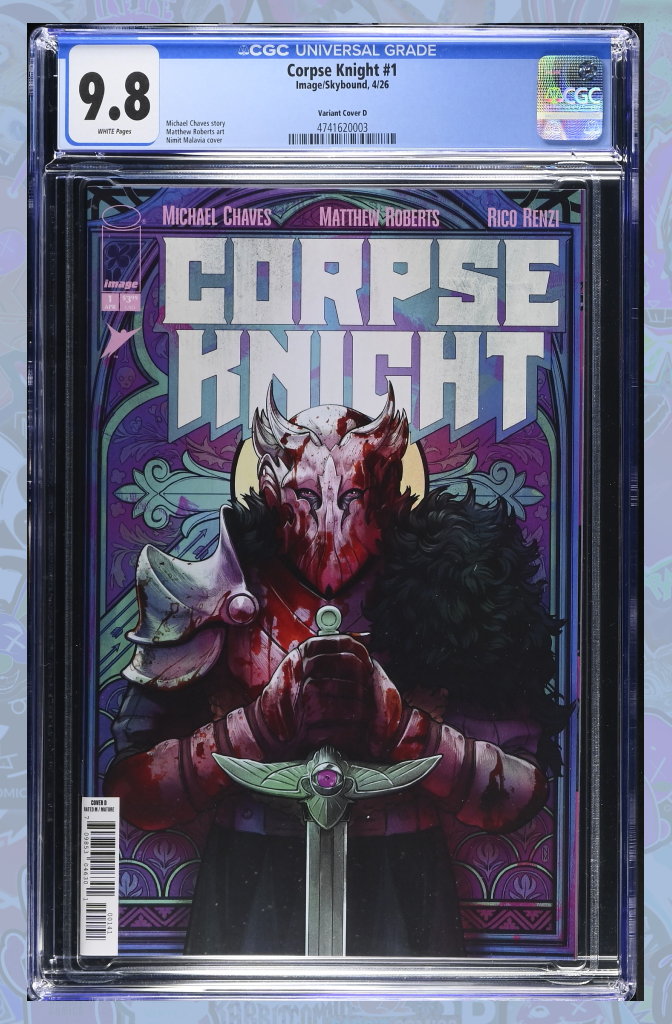 Corpse Knight #1 (Of 6) Cover D 1:25 Ratio Variant | CGC 9.8