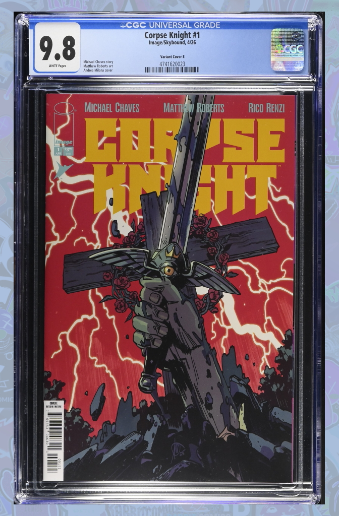 Corpse Knight #1 (Of 6) Cover E 1:50 Ratio Variant | CGC 9.8