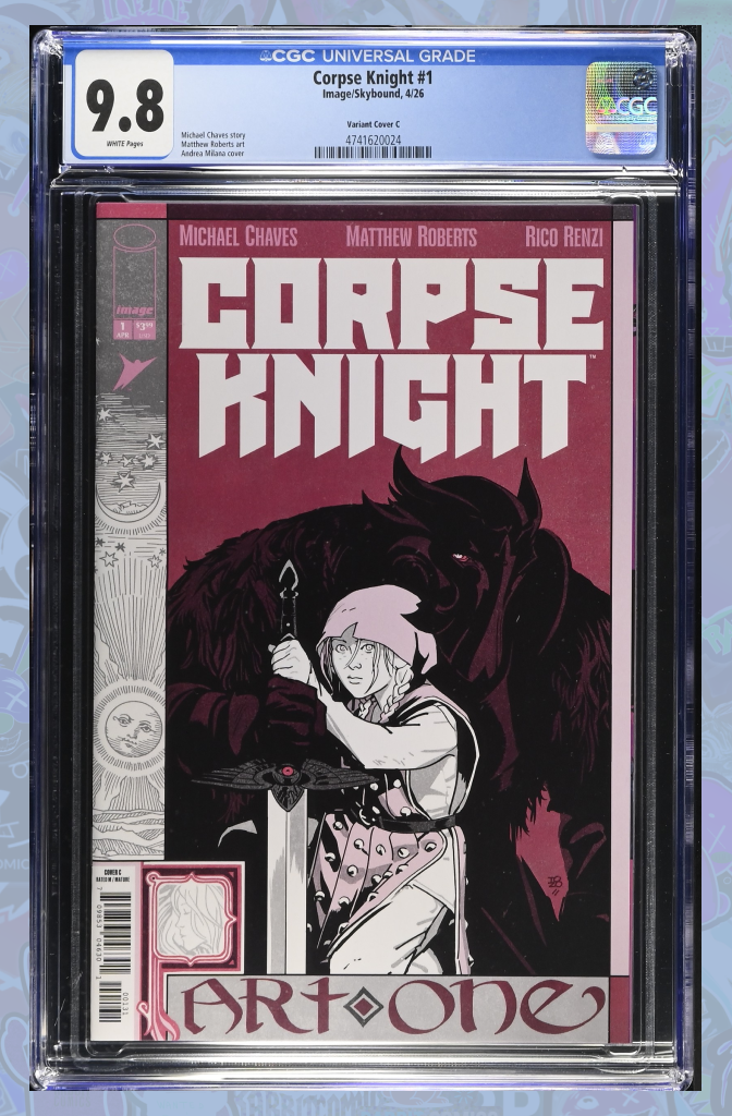Corpse Knight #1 (Of 6) Cover C 1:10 Ratio Variant | CGC 9.8