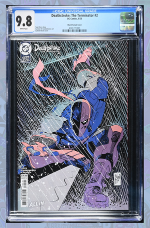 Deathstroke The Terminator #2 Cover D Guillem March Variant | CGC 9.8