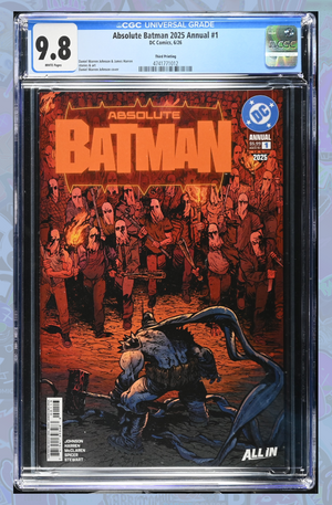 Absolute Batman 2025 Annual #1 (One Shot) 3rd Print Cover A DWJ | CGC 9.8