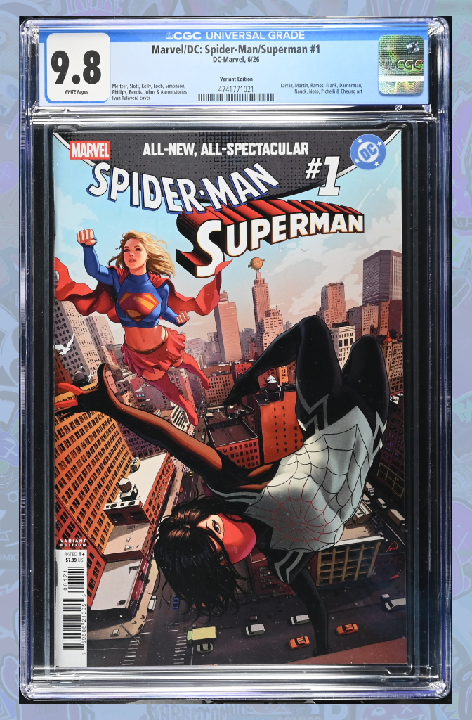 Marvel/DC: Spider-Man/Superman #1 Ivan Talavera Variant | CGC 9.8