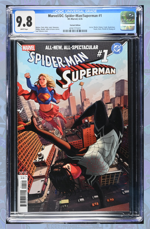 Marvel/DC: Spider-Man/Superman #1 Ivan Talavera Variant | CGC 9.8