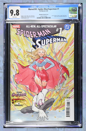 Marvel/DC: Spider-Man/Superman #1 Peach Momoko Variant | CGC 9.8