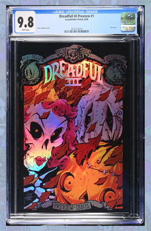 Dreadful III Sveta Shubina Preview Issue FOIL MegaCon LTD 40 CGC 9.8