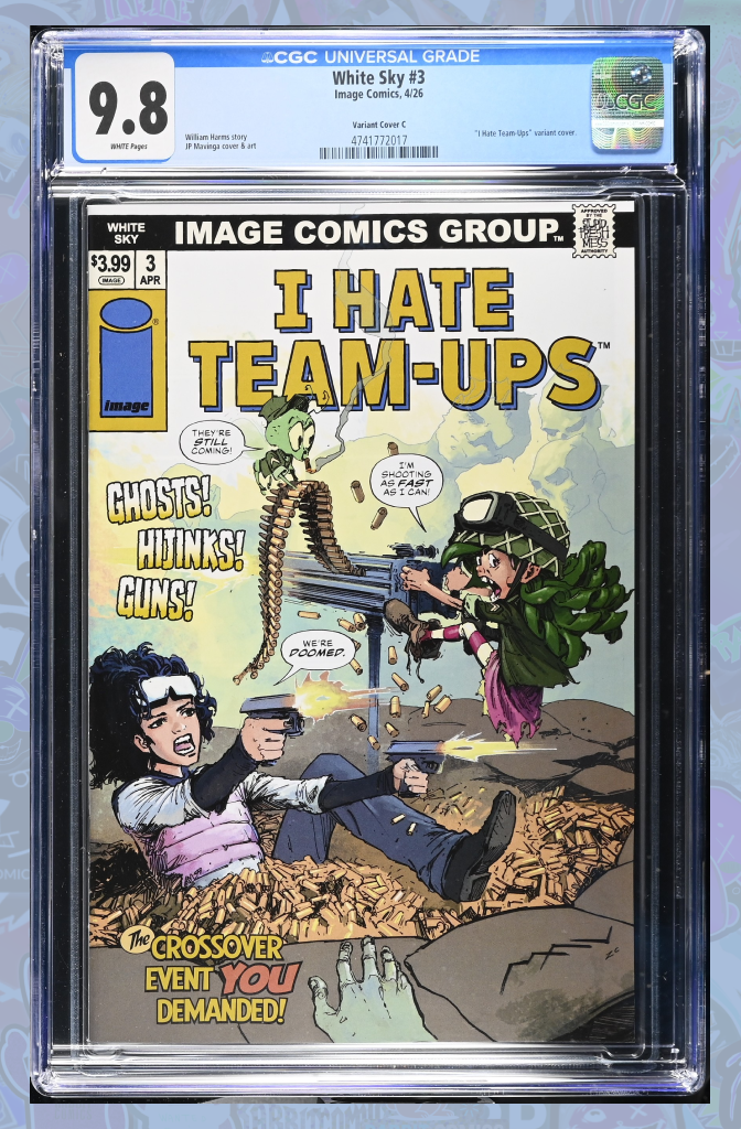 White Sky #3 Cover C Jean Paul Mavinga I Hate Fairyland Team Up Variant | CGC 9.8