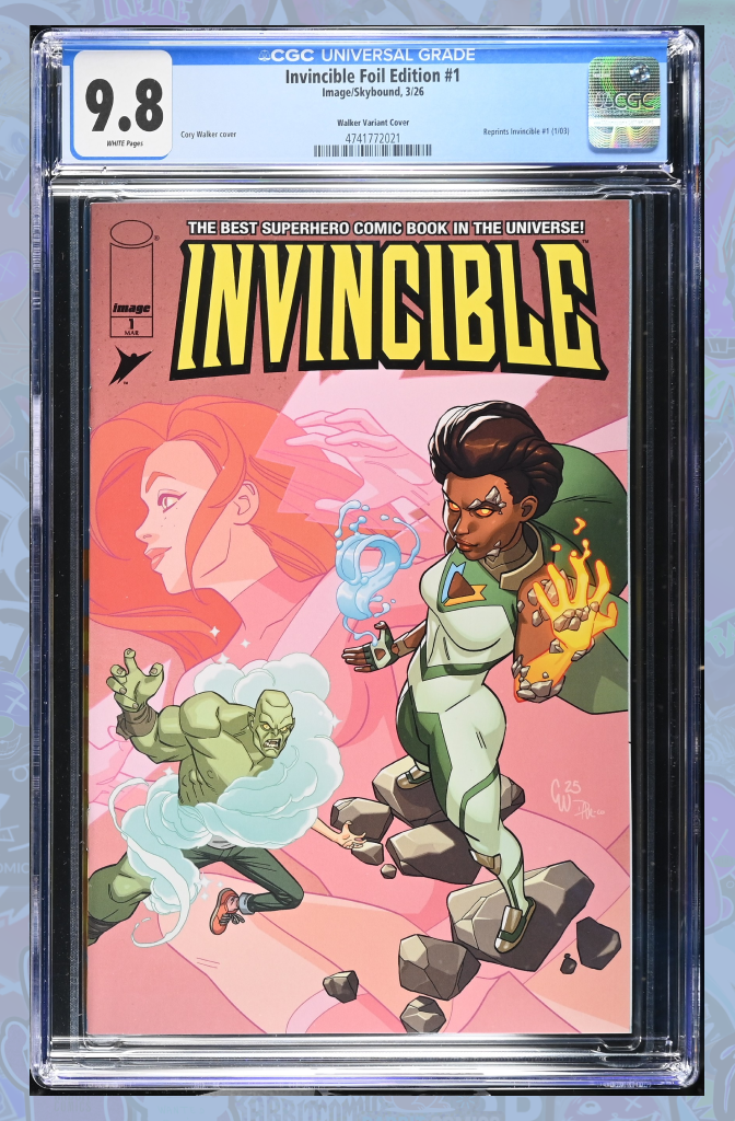 INVINCIBLE #1 | INVINCIBLE VS EXCLUSIVE LUNAR VARIANT | CGC 9.8