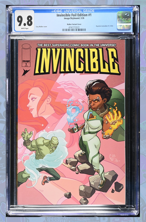 INVINCIBLE #1 | INVINCIBLE VS EXCLUSIVE LUNAR VARIANT | CGC 9.8