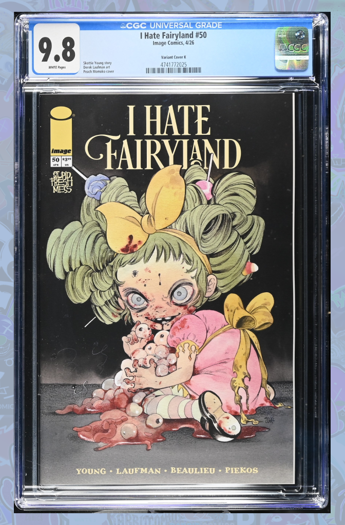 I Hate Fairyland #50 Cover K 1:25 Ratio Peach Momoko Variant | CGC 9.8