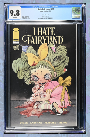 I Hate Fairyland #50 Cover K 1:25 Ratio Peach Momoko Variant | CGC 9.8