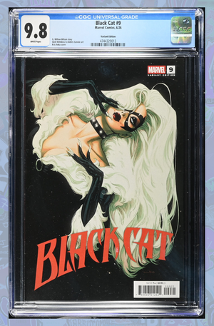 Black Cat #9 Kris Anka Black Cat Variant | CGC 9.8