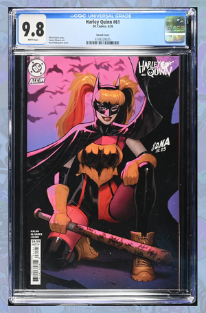 Harley Quinn #61 Cover B David Nakayama Card Stock Variant | CGC 9.8
