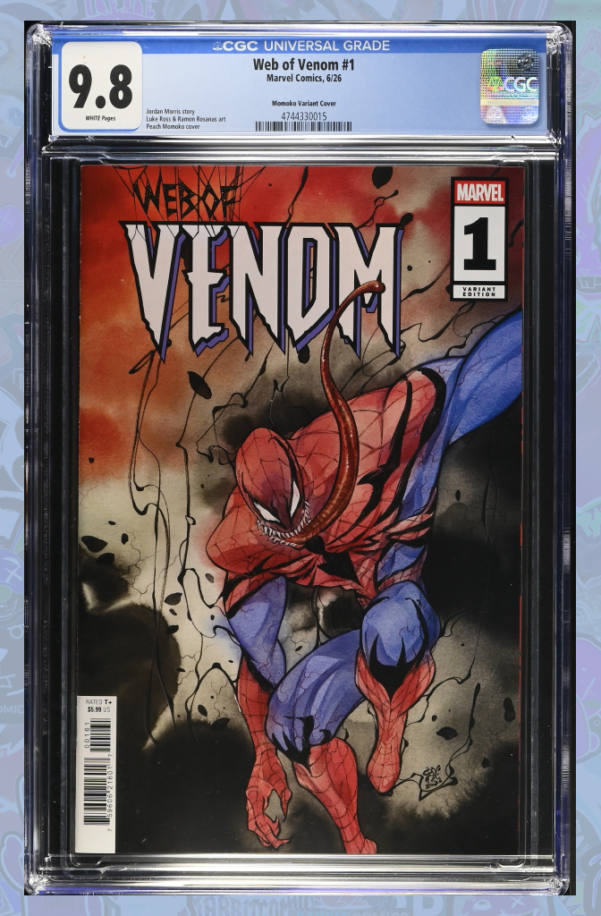 Web Of Venom #1 Peach Momoko Variant | CGC 9.8