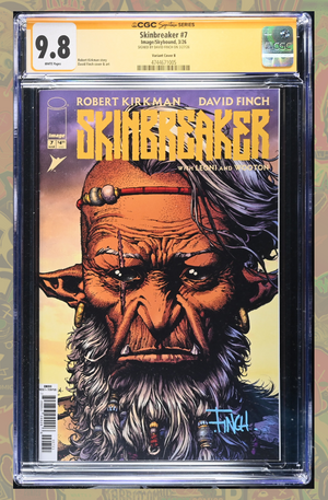 Skinbreaker #7 Cover B David Finch Portrait Variant | CGC SS 9.8