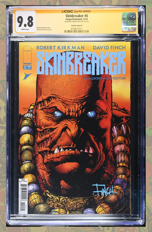 Skinbreaker #4 Cover B David Finch Portrait Variant | CGC SS 9.8