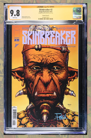 Skinbreaker #2 Cover B David Finch Portrait Variant | CGC SS 9.8
