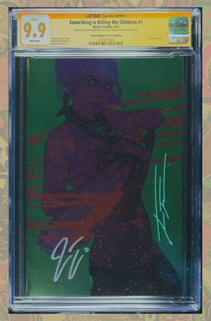 Something is Killing the Children #1 | Frison Foil C2E2 2026 | 2x Signed CGC SS 9.9