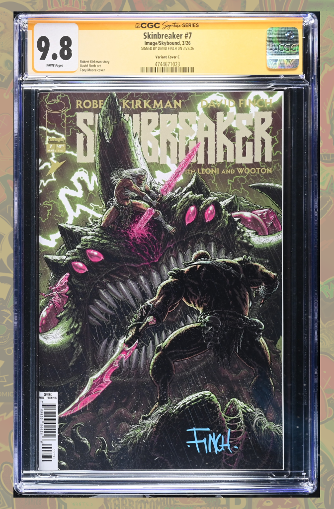 Skinbreaker #7 Cover C 1:10 Ratio Variant | CGC SS 9.8