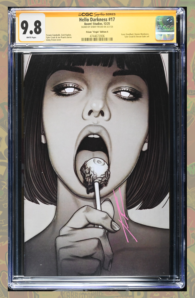 Hello Darkness #17 | Frison Blind Bag BW Variant | CGC SS 9.8