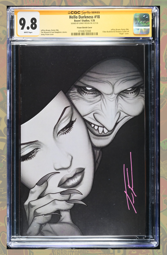 Hello Darkness #18 | Frison Blind Bag BW Variant | CGC SS 9.8