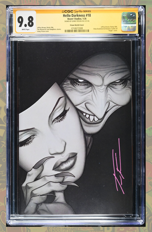 Hello Darkness #18 | Frison Blind Bag BW Variant | CGC SS 9.8