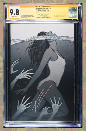 Hello Darkness #19 | Frison Blind Bag BW Variant | CGC SS 9.8