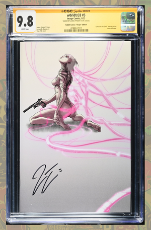 W0rldTr33 #5 | Ghost in the Shell Virgin Variant  Rabbit Exclusive  | CGC SS 9.8