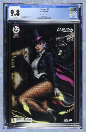 Zatanna (2026) #1 Cover B Kyuyong Eom Card Stock Variant | CGC 9.8
