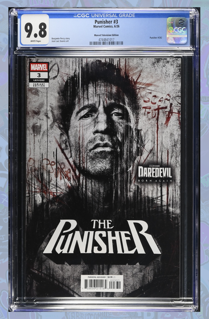 Punisher #3 Marvel Television Variant 1st Print | CGC 9.8