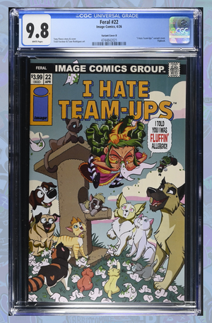 Feral #22 Cover D Tony Fleecs I Hate Fairyland Team Up Variant | CGC 9.8