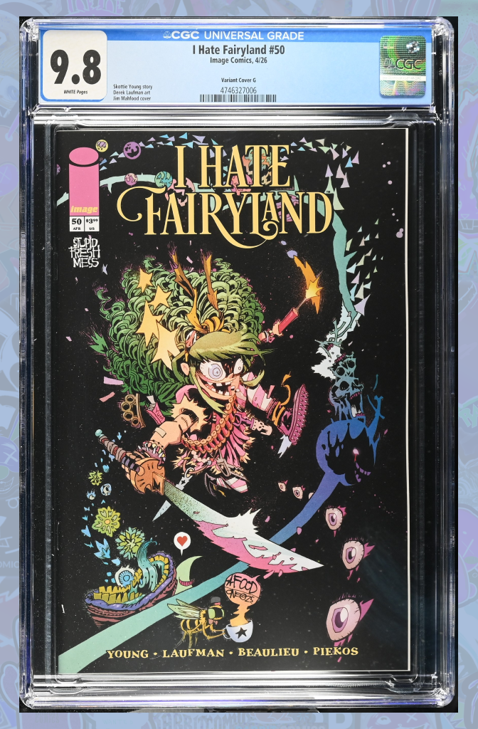 I Hate Fairyland #50 Cover G Jim Mahfood Variant CGC 9.8