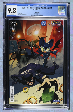 DC X Sonic The Hedgehog The Metal Legion #1 (Of 5) Cover B | CGC 9.8