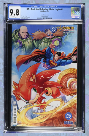 DC X Sonic The Hedgehog The Metal Legion #1 (Of 5) Cover C Acuna Variant | CGC 9.8