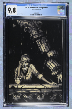 Fall Of The House Of Slaughter #1 K Unlimited Variant (Full Art, Connelly) | CGC 9.8