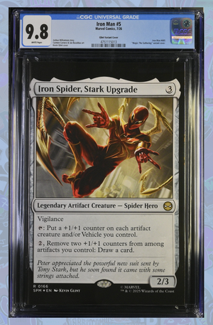 Iron Man #5 Kevin Glint Magic: The Gathering Variant | CGC 9.8