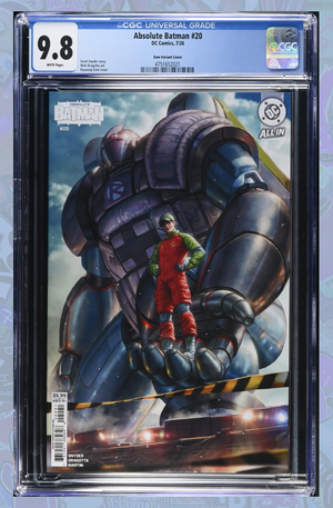 Absolute Batman #20 Cover D EOM Card Stock Variant | CGC 9.8