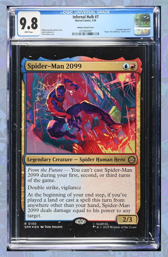 Infernal Hulk #7 Toni Infante Magic: The Gathering Variant | CGC 9.8