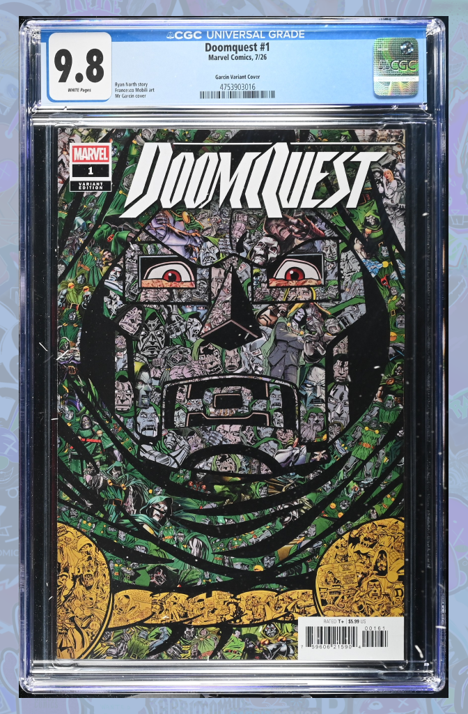 Doomquest #1 Mr. Garcin Variant | CGC 9.8