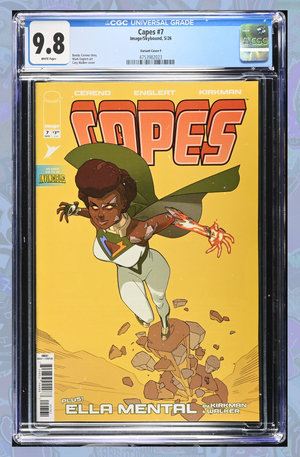 INVINCIBLE UNIVERSE CAPES #7 CVR F ELLA MENTAL VAR | CGC 9.8